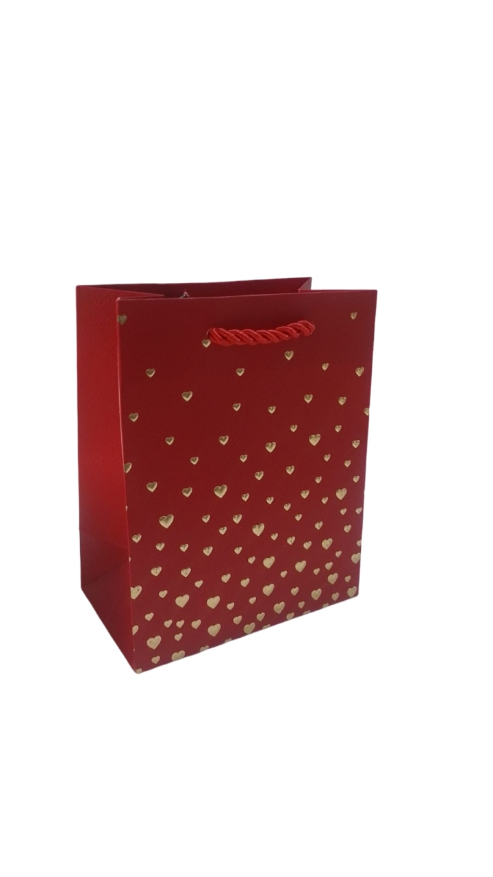 SACOLA LUXO 10X15 CORA�OES